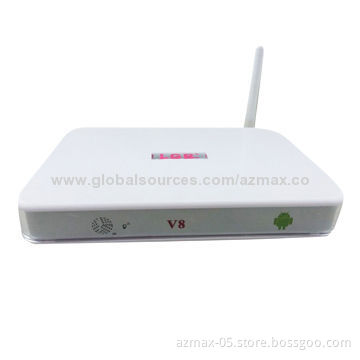 Android IPTV V8 HDMI Box with Russia TV Channels in Stock